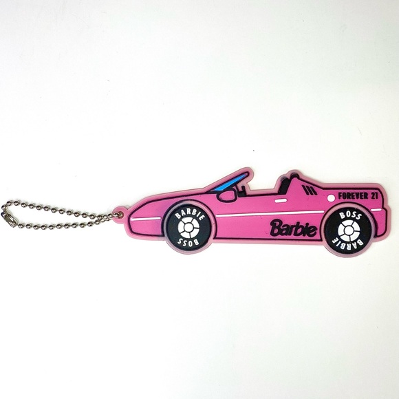Barbie corvette Keychain - Picture 1 of 2